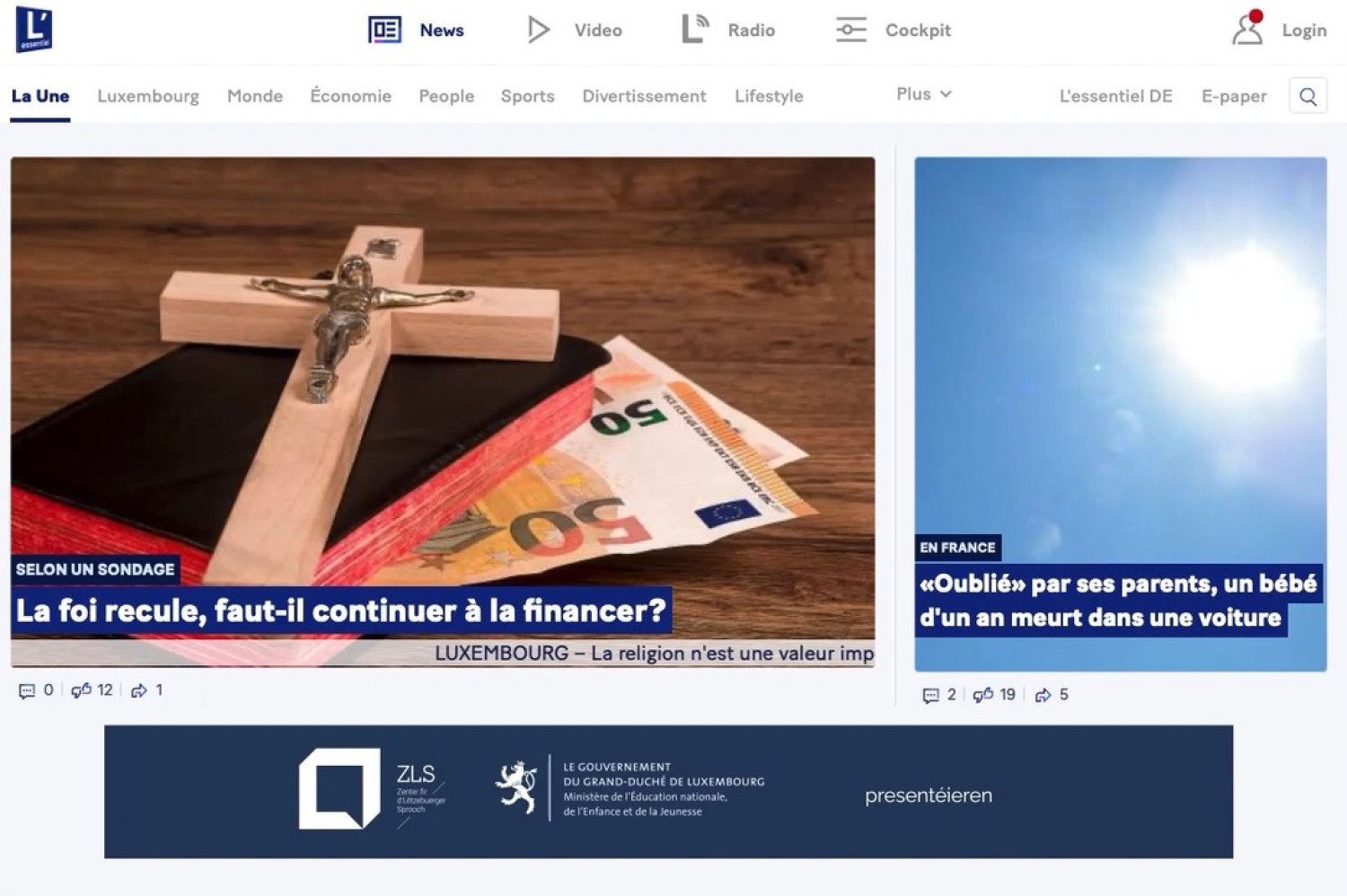 LOD - Lëtzebuerger Online Dictionnaire - Campagne nationale de publicité